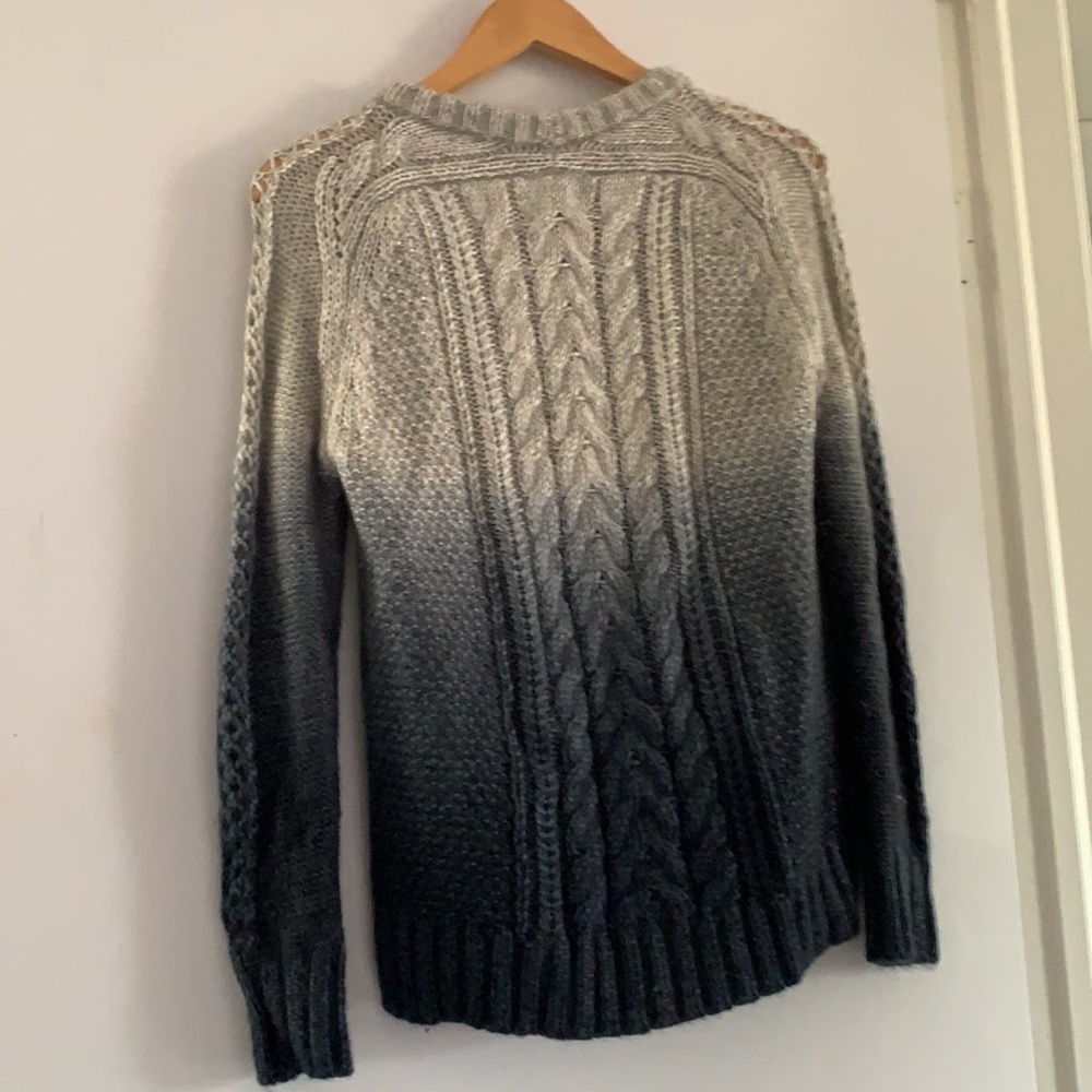 J. Crew Collection dip dye Blue Silk Blend - Picture 7 of 10